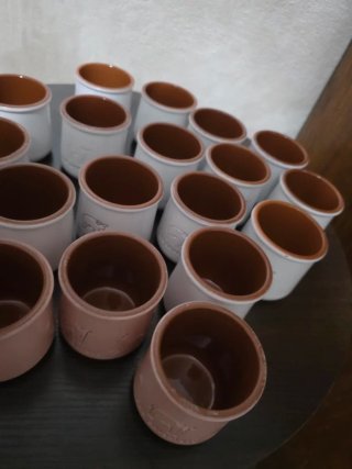 19 vasetti in terracotta San Salvatore
