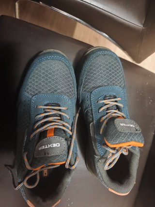 Zapatos de seguridad Dexter azul/gris