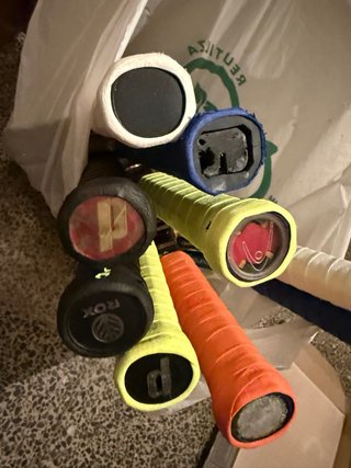 Lote 8 raquetas de tenis Prince y otras marcas