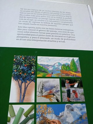 Paisaje  técnica y ejercicios. Oleo, acuarela etc.
