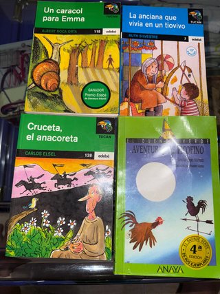 Lote libros de lectura infantil