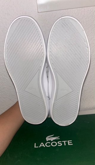 Zapatillas Lacoste Blancas Originales Talla 36