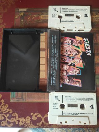 Doble Cassette Fiesta Total 1988 Pop Rock 80s