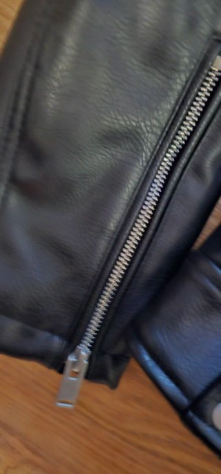 Chaqueta Biker Negra Zara