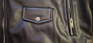 Chaqueta Biker Negra Zara