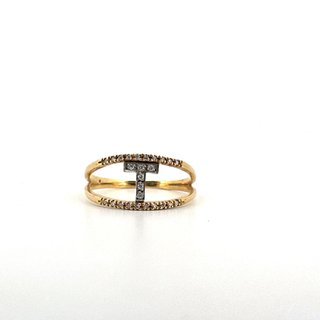 Anillo de Oro con Diamantes
