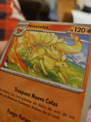 Carta Pokémon Ninetales 009/086