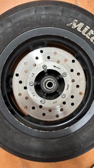 Horquilla Llanta y manillar Piaggio Zip
