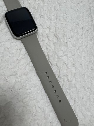 Apple Watch Aluminio Plata + Correa Gris