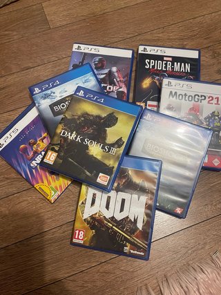 Lote Videojuegos PS4 y PS5