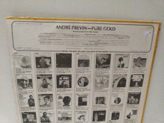 Vinilo André Previn - Pure Gold USA 1978