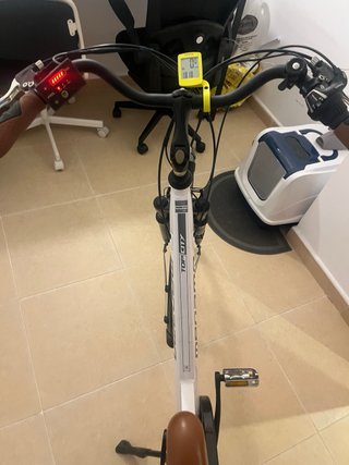 Bicicleta Eléctrica Megamo Blanca