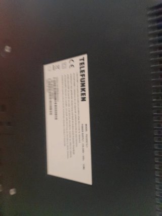 Televisor Telefunken Negro