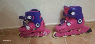 Patines en línea infantiles talla 32-34