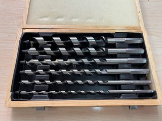 Juego 6 Brocas Barrena Madera Powerfix 6-20mm