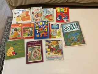Lote 12 libros infantiles en inglés
