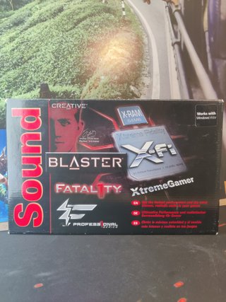 Creative Sound Blaster X-Fi Fatal1ty SB0460