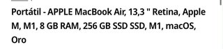 MacBook Air 13” Oro Rosa