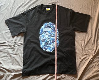 Maglietta Bape Blu e Nera