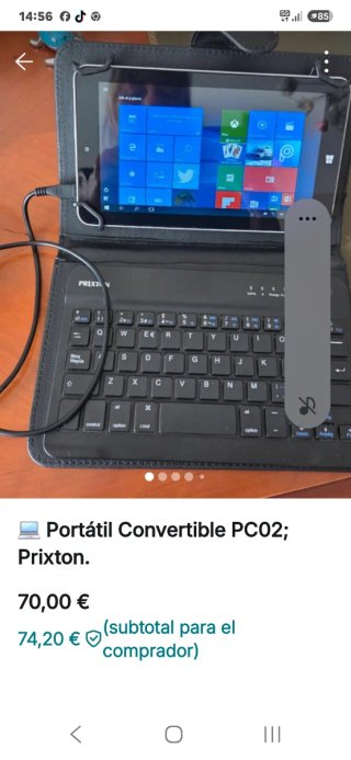 Portátil convertible Prixton