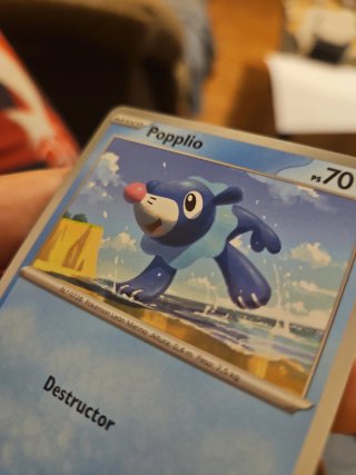 Carta Pokémon Popplio