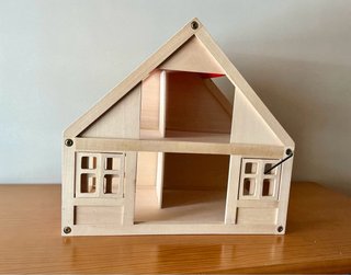 Casa Muñecas en Madera con Accesorios y personajes