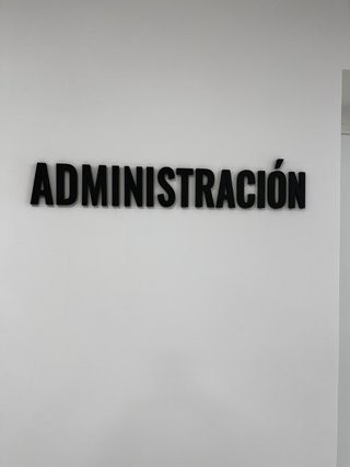 Letras corporeas impresas en 3D