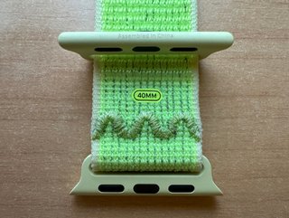 Apple Watch X Nike 40mm. Volt Splash Sport Loop
