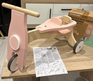 Triciclo de madera Vertbaudet