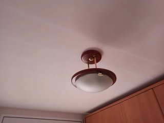 Lámpara de Techo de Madera