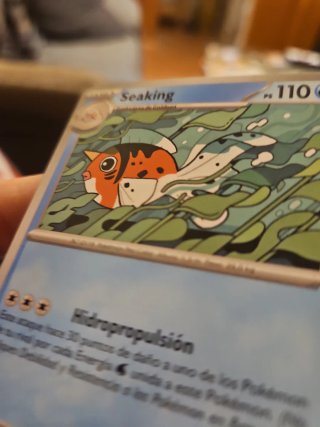 Carta Pokémon Seaking