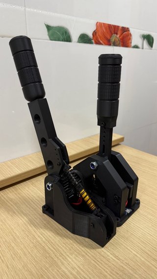 Combo Simracing: Freno de Mano y Shifter PC