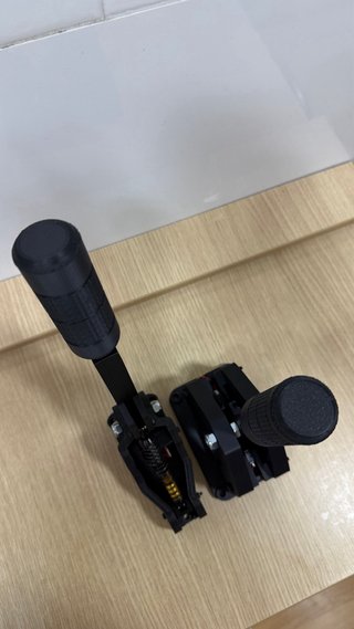 Combo Simracing: Freno de Mano y Shifter PC