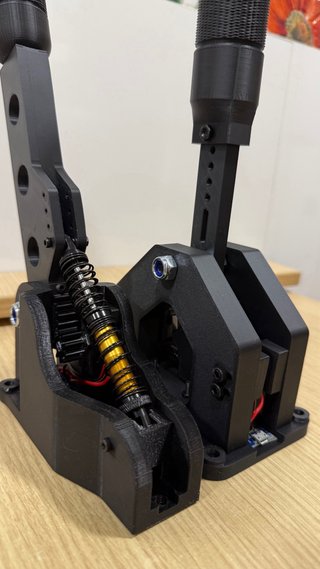 Combo Simracing: Freno de Mano y Shifter PC