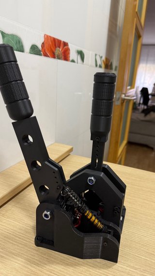 Combo Simracing: Freno de Mano y Shifter PC