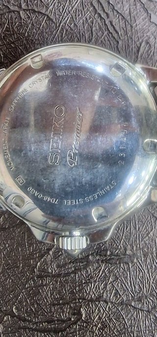 Seiko Premier Kinetic Perpetual Reloj