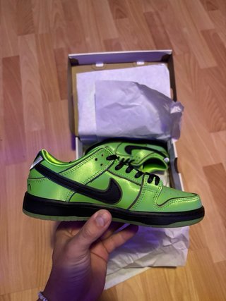 Nike SB Dunk Low Powerpuff Girls Verde
