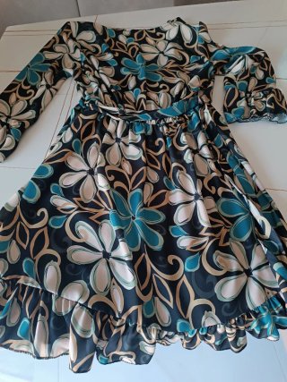 Abito donna fantasia floreale