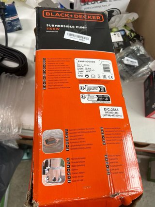 Bomba BLACK+DECKER BXUP1100XDE 16.500 l/h