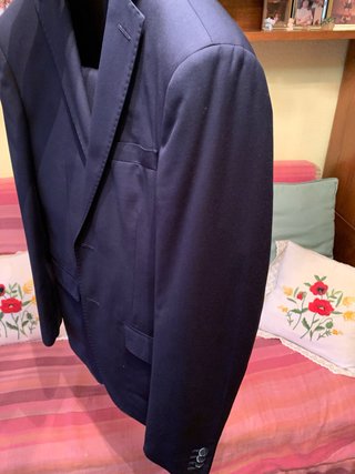 Traje Domenico Tagliente Azul Marino Talla 48