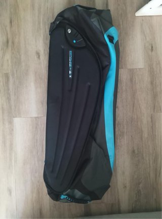 Cofre Techo 340L Plegable + 2 Barras Cruz