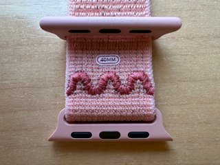 Apple Watch X Nike 40mm. Alpenglow Pink Sport Loop