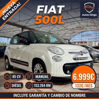 ✅ FIAT 500L 2013 132€mes GARANTIA TOTAL INCLUIDA ✅