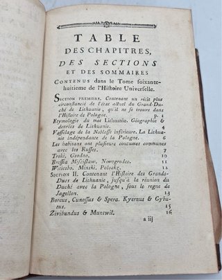 Histoire universelle, tomo XVIII, 1788, 3 mapas !!