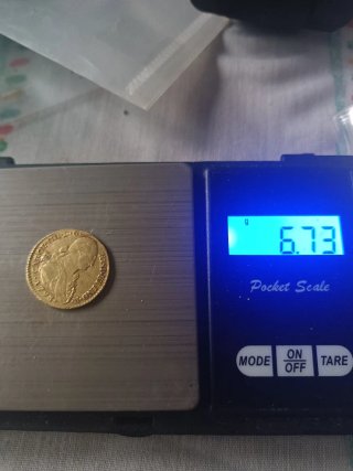 Lote 4 monedas españolas oro