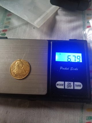 Lote 4 monedas españolas oro