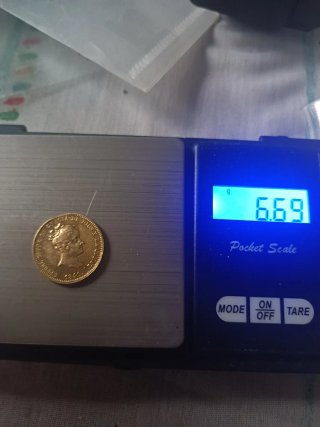 Lote 4 monedas españolas oro