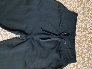 Pantaloni felpati neri