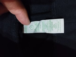 Pantaloni felpati neri
