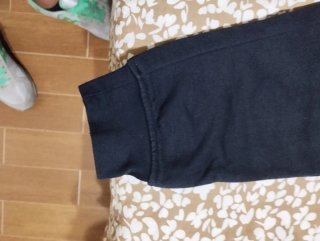 Pantaloni felpati neri